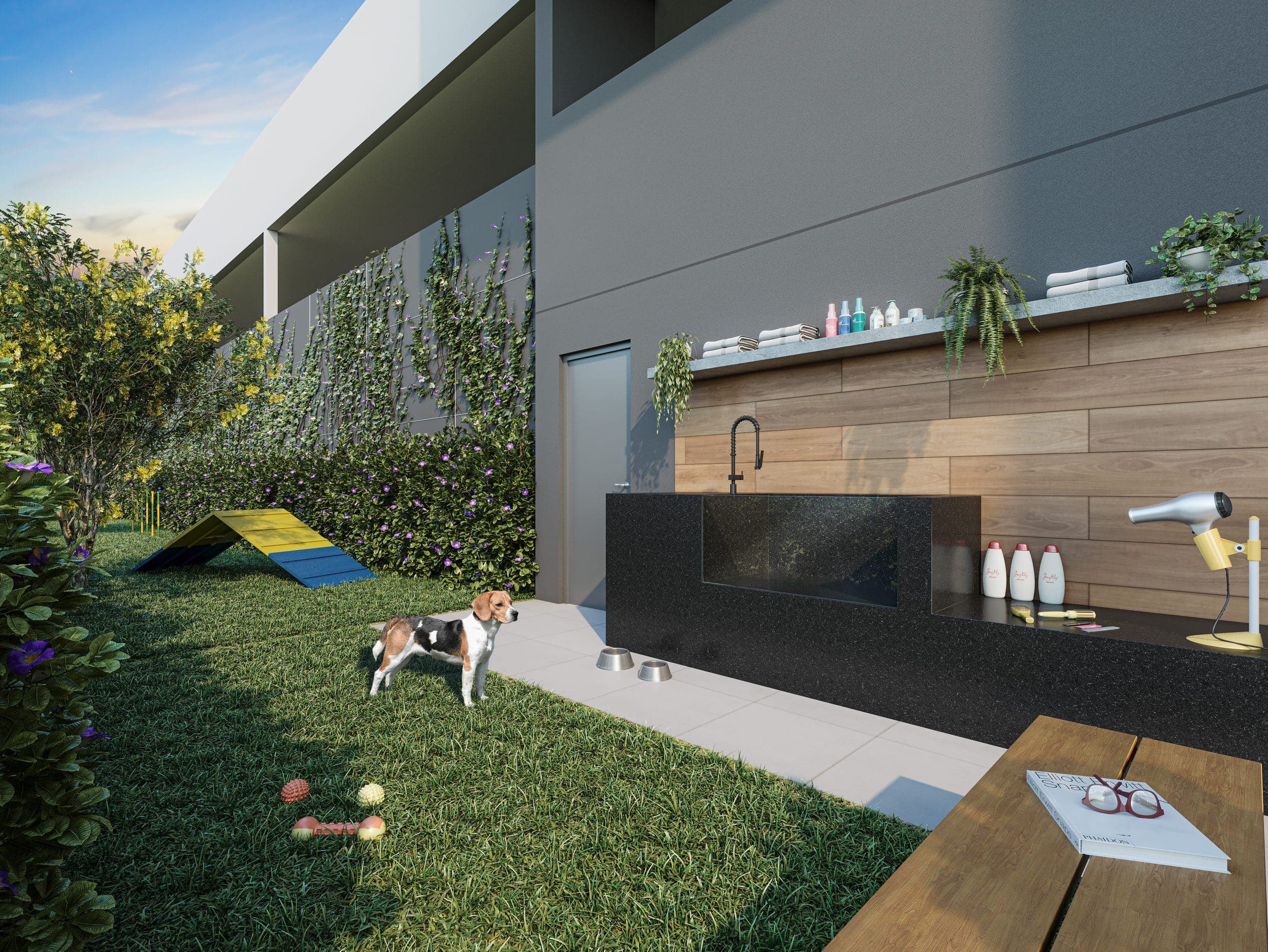 Imagem 3D do Pet Place