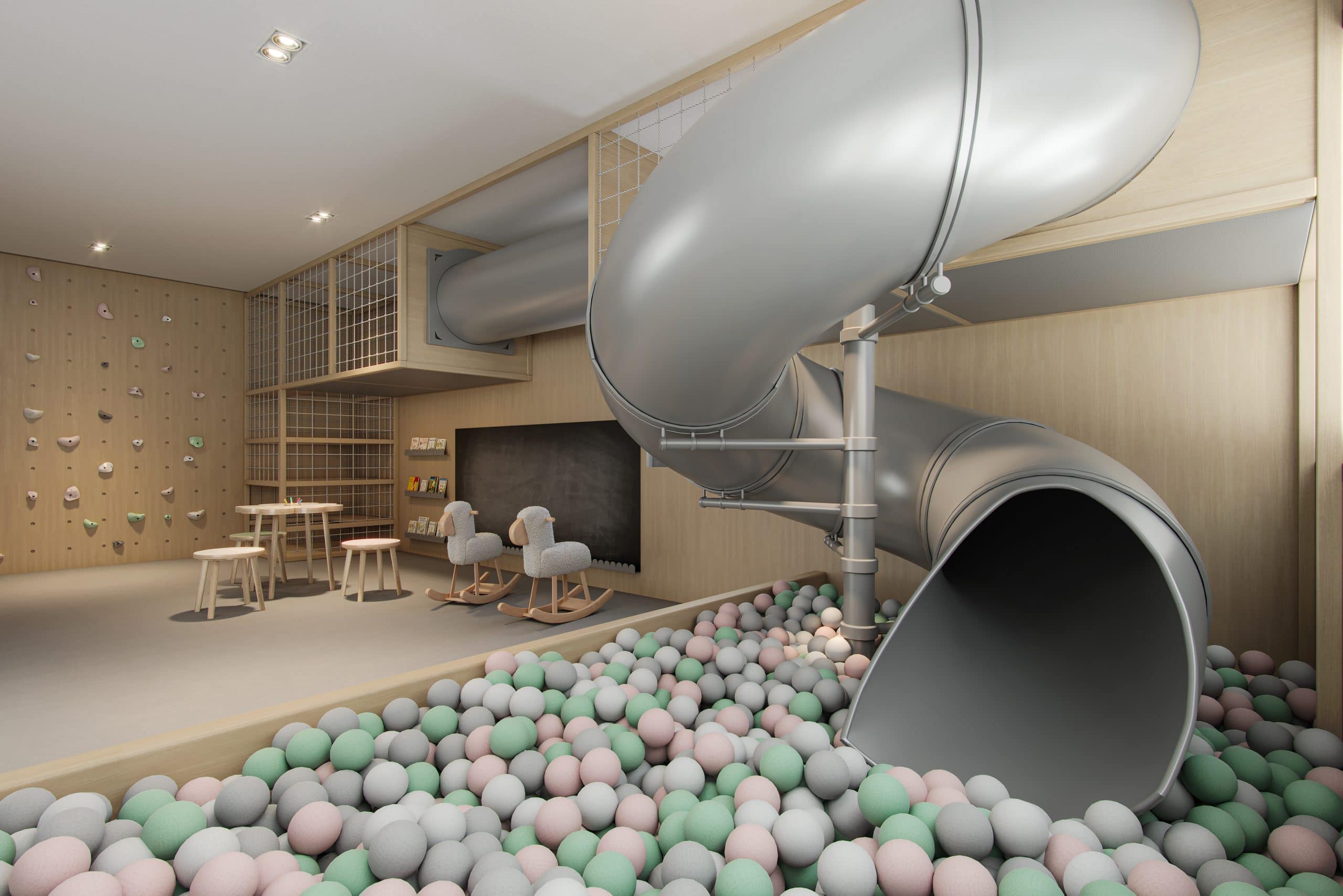 Imagem 3D da Brinquedoteca