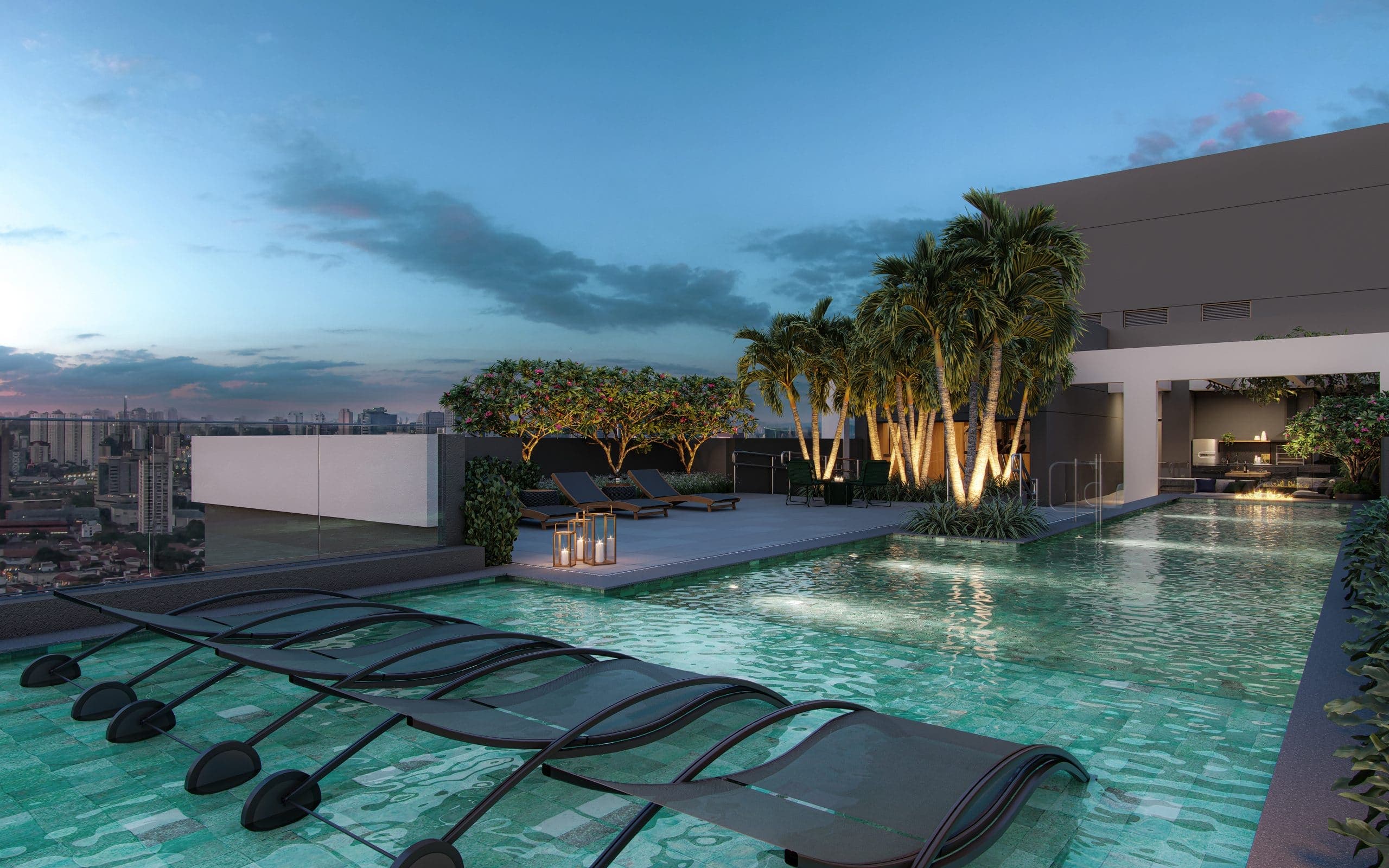 Imagem 3D da Piscina Torre 2