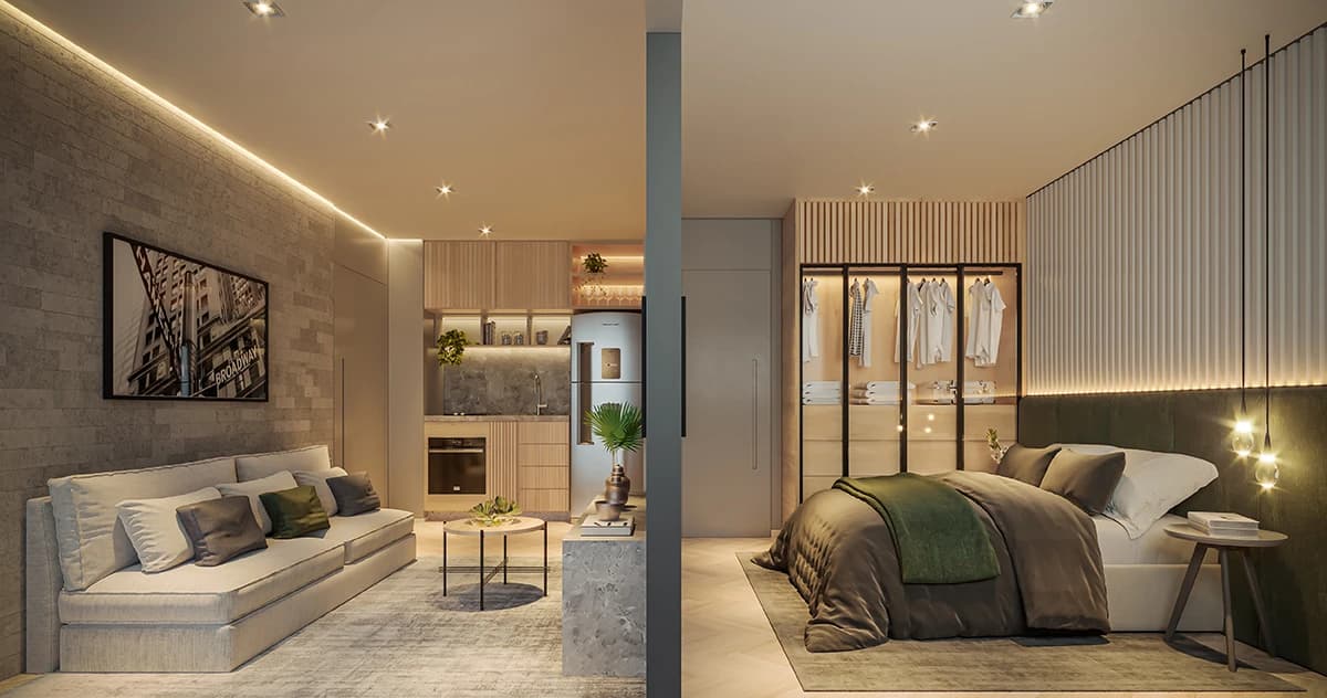 Apartment de 33m²