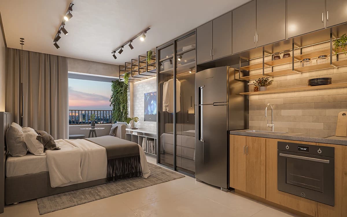 Apartment de 23m²