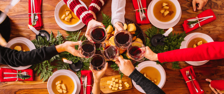 Banner para Mesa Posta de Natal &#8211; WolyCasa 